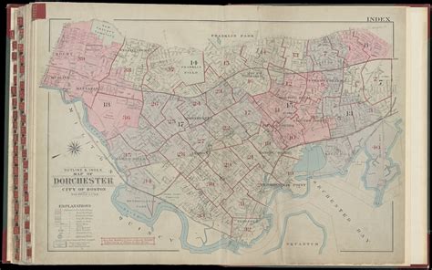 Atlas Of The City Of Boston Dorchester From Actual Surveys And Official Plans Norman B