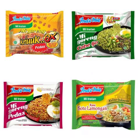 Jual Indomie Kriuuk Pedas Indomie Cabe Ijo Indomie Goreng Pedas