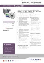 Oxygen Analyzer Oxyexact Servomex Gas Monitoring Process