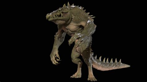 Croc Game Ready - 3D Model by andryuha1981