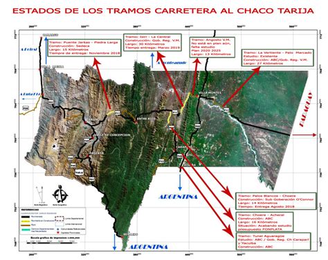 Tarija Carretera Al Chaco Estar A Completada En Un Hasta Noviembre