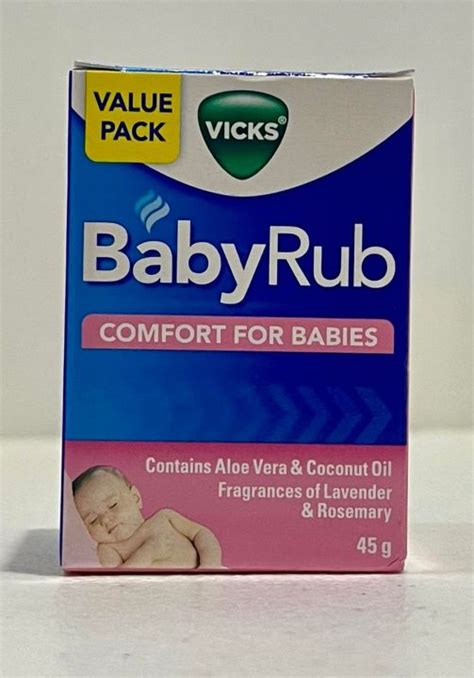 Vicks Baby Rub 45g Comfort For Babies Lazada Ph