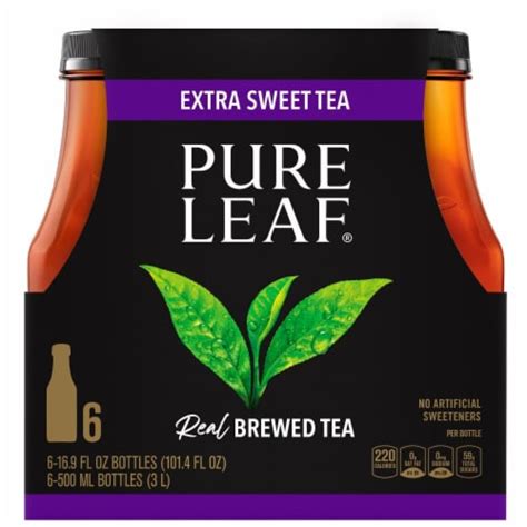 Pure Leaf® Extra Sweet Iced Tea Multipack Bottles, 6 pk / 16.9 fl oz ...