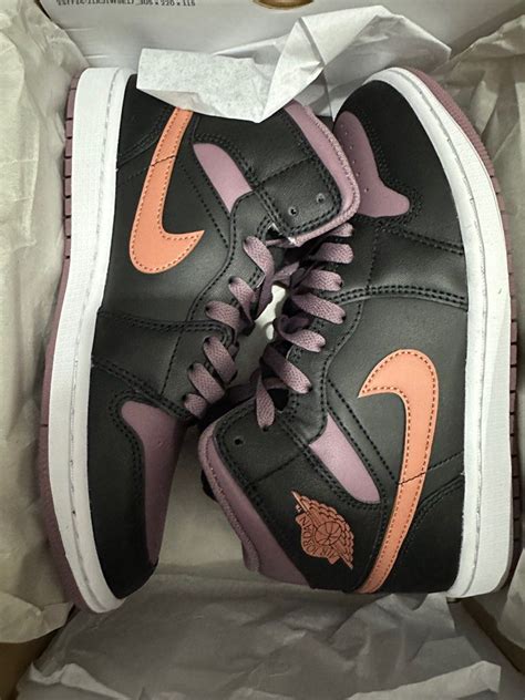 Jordan Air Mid SE Mauve Women S Fashion Footwear Sneakers On Carousell