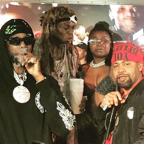 Lil Wayne Attends Reginae Carters 22nd Hot Girls B Day Bash