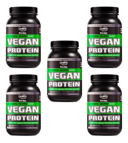 5 Whey Vegan Proteína Isolada Sabor Chocolate 900g Unilife