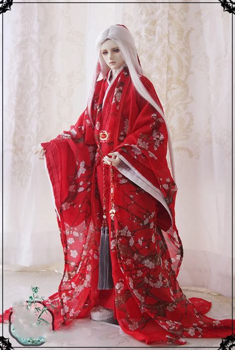 1 4 1 3 Scale Bjd Clothes Ancient Costume Fairy Dress Hanfu For Bjd Sd