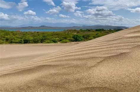 Sand Dunes Of Bani Las Calderas Bay Dominican Republic