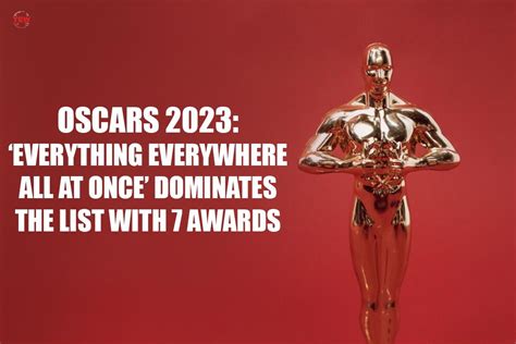 Oscars 2023 ‘everything Everywhere All At Once Dominates The List