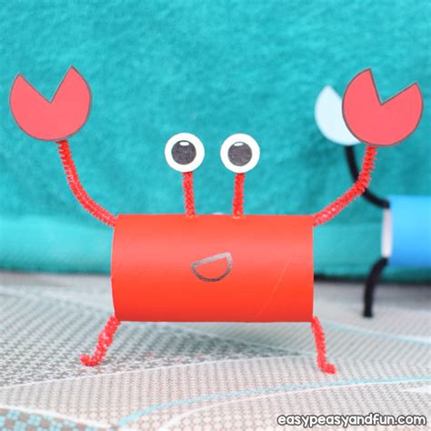 Crab Toilet Paper Roll Craft Easy Peasy And Fun