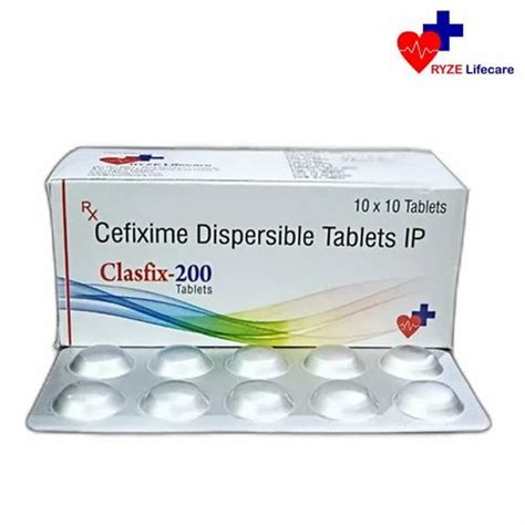 Cefixime Mg Dispersible At Rs Box Zifi Mg Cefixime