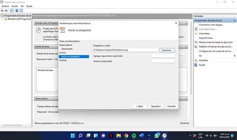 Cómo programar el apagado automático en tu PC con Windows 11