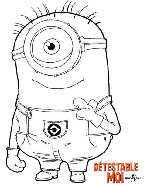 Dessins De Coloriage Les Minions Imprimer Sur Laguerche Page