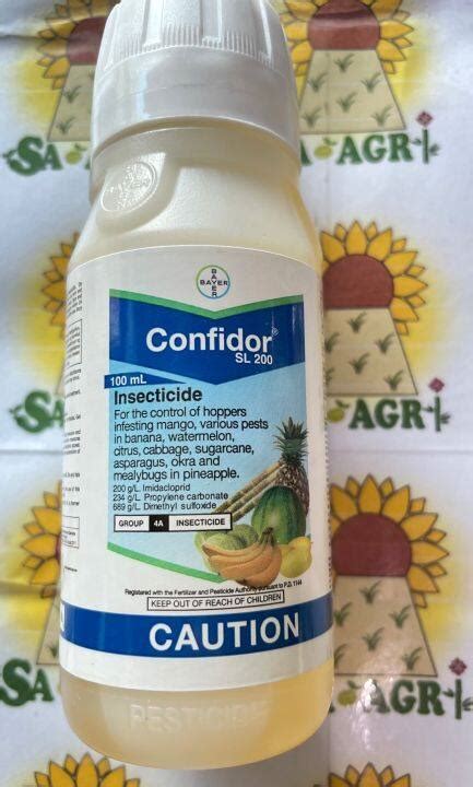 Confidor SL 200 Insecticide 100ml By BAYER Lazada PH