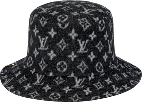 Louis Vuitton Black 'Carry On' Bucket Hat | INC STYLE