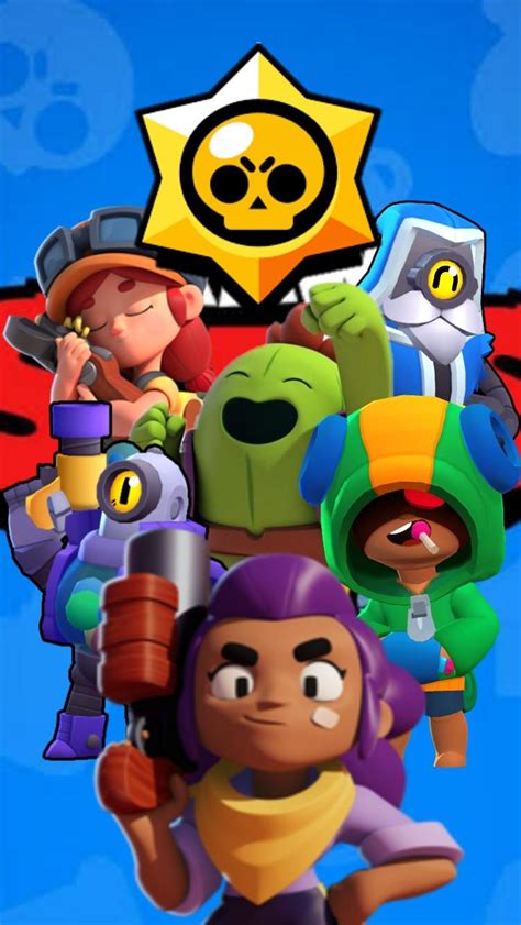 Brawl Stars Wallpapers Top Free Brawl Stars Backgrounds Wallpaperaccess