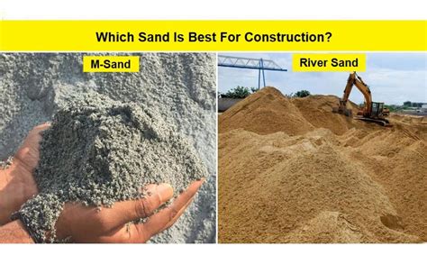 M Sand Vs River Sand | Difference Between M Sand And River Sand