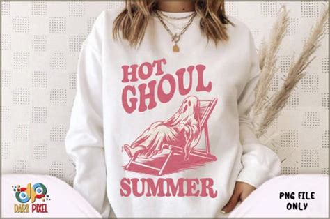 Hot Ghoul Summer Sublimation Graphic By Dark Pixel Creative Fabrica