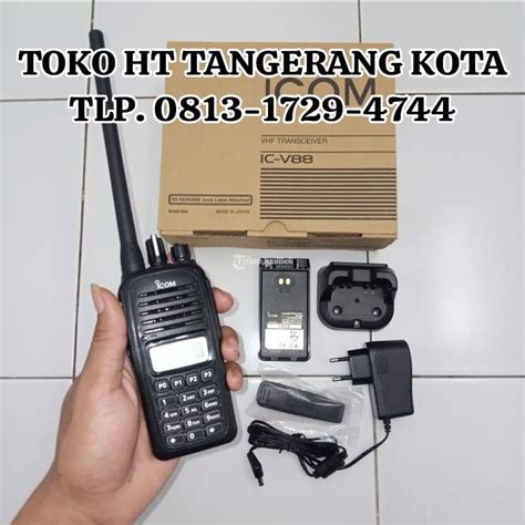 Sedia Ht Icom Icv Frekuensi Vhf Di Mhz Di Tangerang Kota