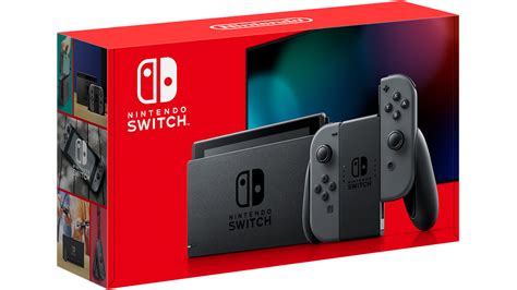 Nintendo Switch - Gray + Gray Joy-Con - Hardware - Nintendo - Nintendo ...