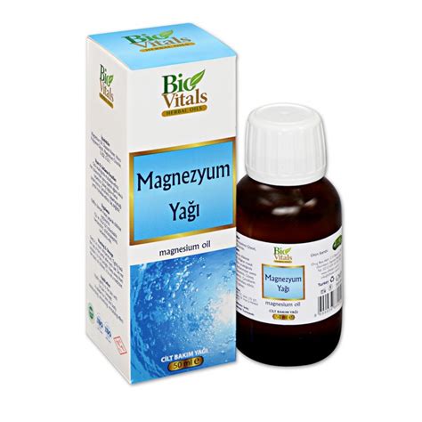 Bio Vitals Magnezyum Yağı 50 ml DehaPazarlama