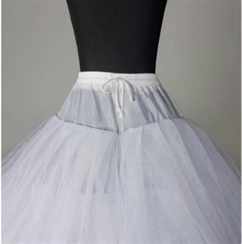 Tulle Petticoat Bruiloft Accessoires Vestido Branc Grandado