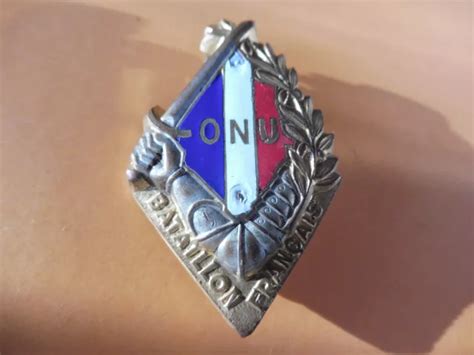 Insigne Militaire Medaille Regiment De Cor E Onu Eur Picclick Fr