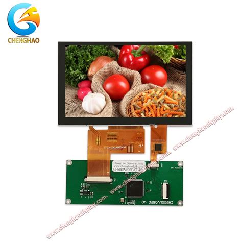 China 5 0 Inch Sunlight Readable TFT Display Manufacturers Chenghao