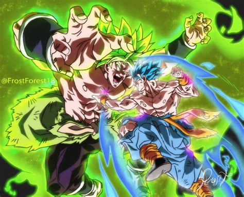 Broly Vs Goku Epic Battle