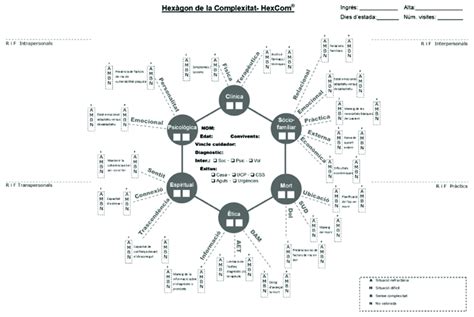 Modelo Hexágono De La Complejidad Hexcom Se Recoge Información Sobre Download Scientific