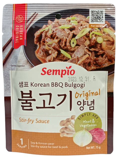 Sos Korean Bbq Bulgogi Original Stir Fry G Sempio