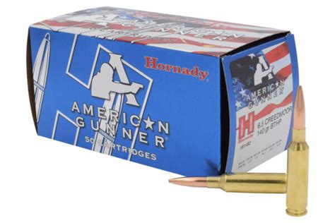 Hornady 6 5 Creedmoor 140 Gr Bthp American Gunner 150 Rounds Rains Ammo And Gun Shop