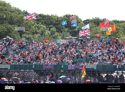 Circuit Atmosphere Fans In The Grandstand Formula