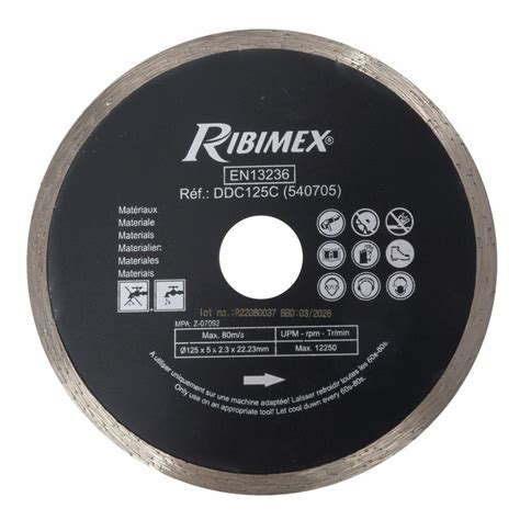 Disque Diamant Continu C Ribimex Ddc C