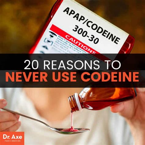 Is Codeine A Narcotic 20 Reasons To Never Use Cough Syrup With Codeine