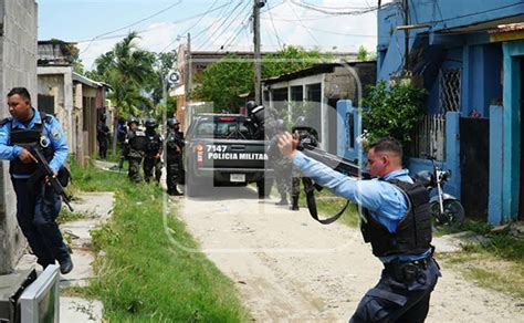 As Fue El Enfrentamiento Entre Polic As Y Pandilleros En San Pedro Sula