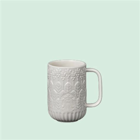 White Siren Embossed Mug – Starbucks Australia