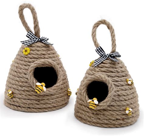 Amazon 2pcs Bee Hive Decor Bee Decor For Home Bumble Bee Decor