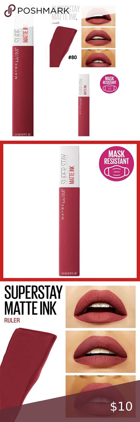 Maybelline Super Stay Matte Ink Liquid Lipstick Ruler Liquid Ink