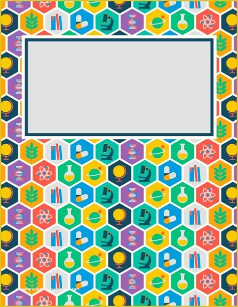 Free Binder Templates Of Free Printable Science Binder Cover Template Download the ...