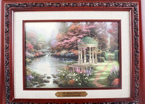 Thomas Kinkade "The Garden of Prayer" Accent print | EBTH