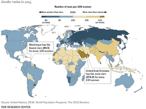 Ratio Of Men To Women In Countries Across The World [1600x1200] R Mapporn