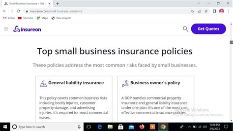 Small Business Insurance Youtube