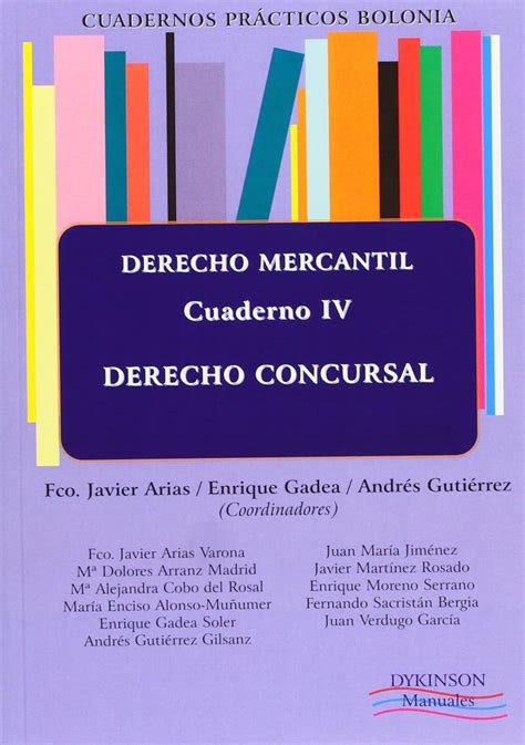 Cuadernos Pr Cticos Bolonia Derecho Mercantil Cuaderno Iv Derecho