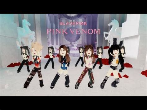 BLACKPINK PINK VENOM ROBLOX Performance PinkVenomChallenge