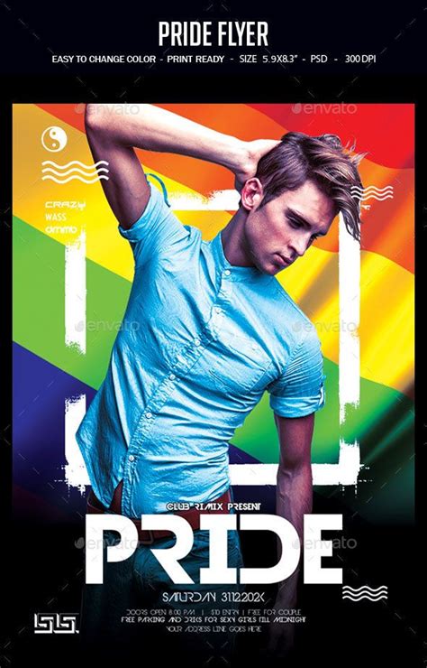 Pride Flyer Template Free Prntbl Concejomunicipaldechinu Gov Co