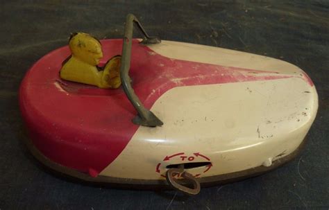 1937 Vintage Tin Wind Up Carnival Bumper Car Toy Antique Price Guide Details Page