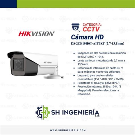 Sh Ingenier A C Mara Hd Ds Ce H T Ait Zf Hikvision