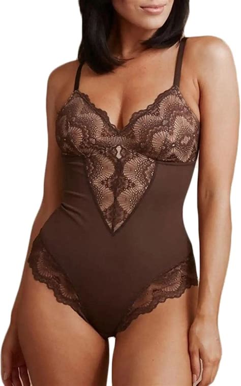 Amazon G String Lingerie For Women Lingerie With Garter Set Satin Bodysuit Sexy Bra