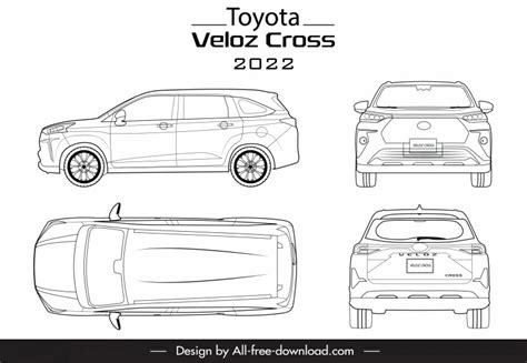 Toyota Rav Free Cad Blocks Dwg File Carcadblocks Off